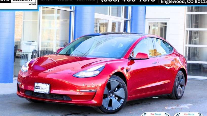 TESLA MODEL 3 2021 5YJ3E1EB3MF939858 image